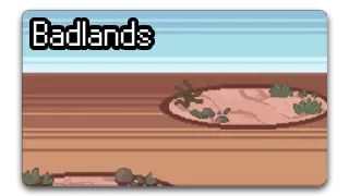 badlands biome