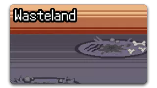 wasteland biome